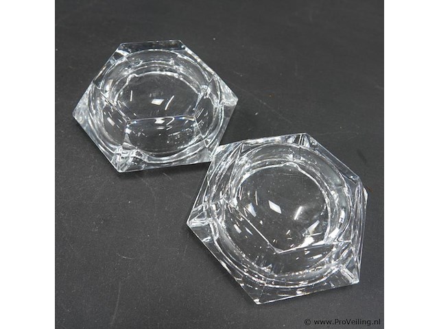 2 kristallen asbakken - afbeelding 5 van  5