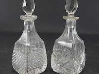 2 kristallen karafjes - afbeelding 1 van  5