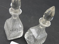 2 kristallen karafjes - afbeelding 3 van  5