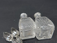 2 kristallen karafjes - afbeelding 5 van  5