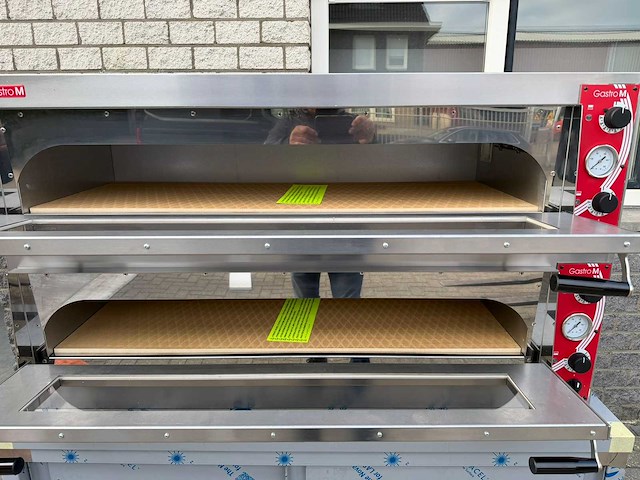 2 laags - pizza-oven ongebruikt - afbeelding 2 van  3