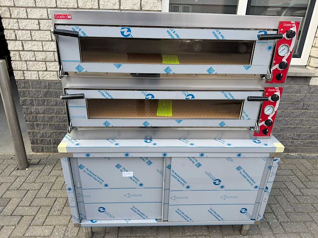 2 laags - pizza-oven ongebruikt - afbeelding 2 van  6