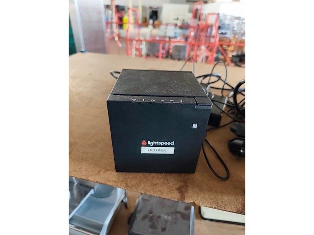2 labelprinter lightspeed, betaalterminal zwart (24,25) - afbeelding 2 van  5