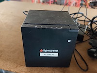 2 labelprinter lightspeed, betaalterminal zwart (24,25) - afbeelding 2 van  5