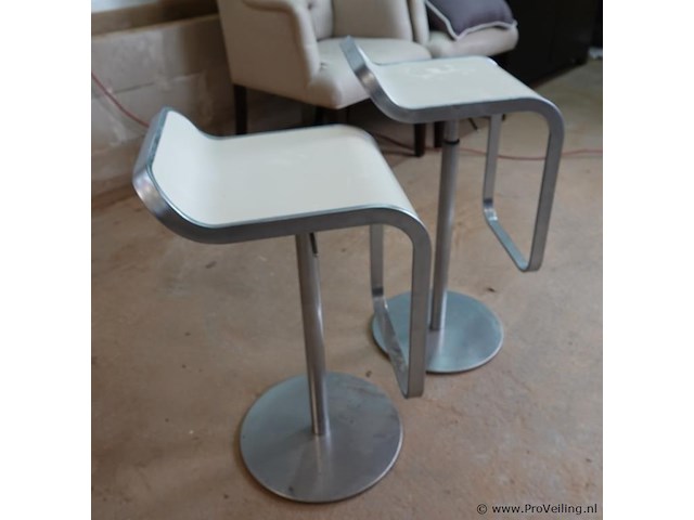 2 lapalma model lem barstoelen - afbeelding 4 van  7