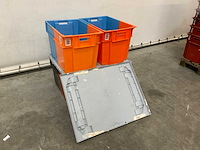 2 magazijnbakken met deksel (10x) - afbeelding 3 van  7