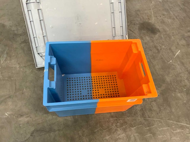 2 magazijnbakken met deksel (5x) - afbeelding 6 van  7
