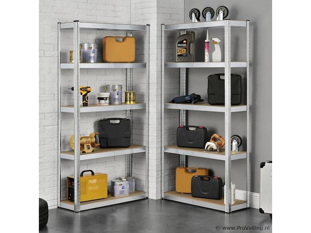 2 magazijnstellingen 180 x 90 x 40 cm - afbeelding 8 van  15