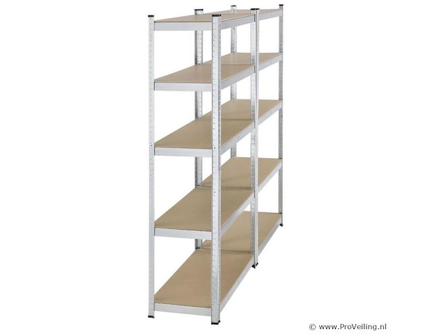 2 magazijnstellingen 180 x 90 x 40 cm - afbeelding 15 van  15