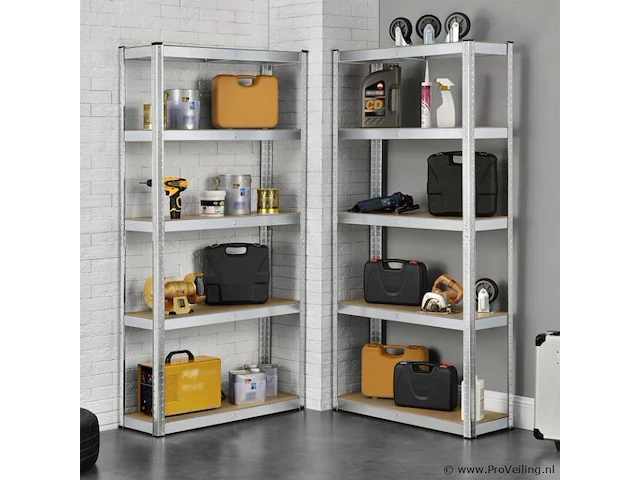 2 magazijnstellingen 180 x 90 x 40 cm - afbeelding 8 van  15