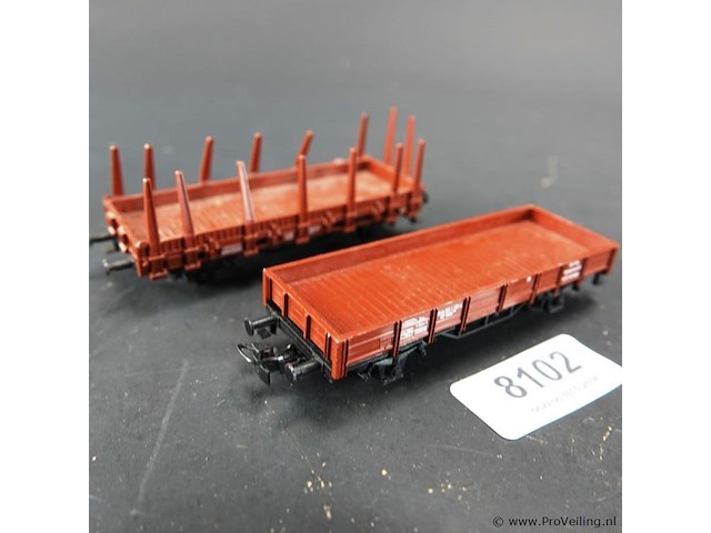 2 märklin goederen wagons - afbeelding 1 van  5