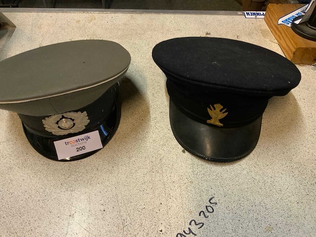 2 officierspetten - afbeelding 1 van  4