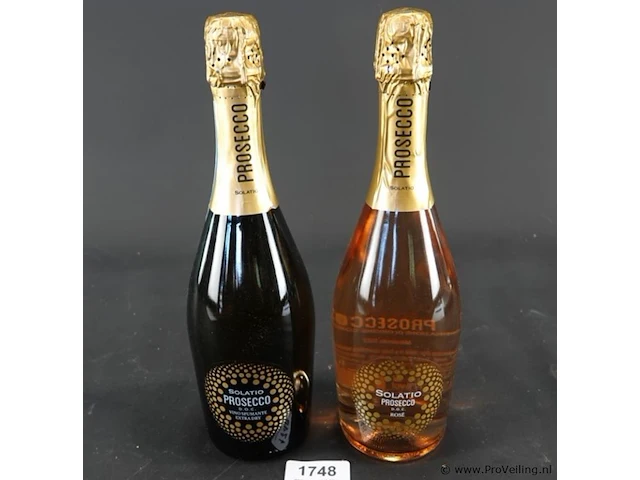2 ongeopende flessen prosecco - afbeelding 1 van  5