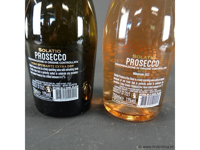 2 ongeopende flessen prosecco - afbeelding 4 van  5