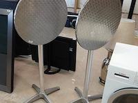 2 opklapbare aluminium statafels - afbeelding 4 van  5