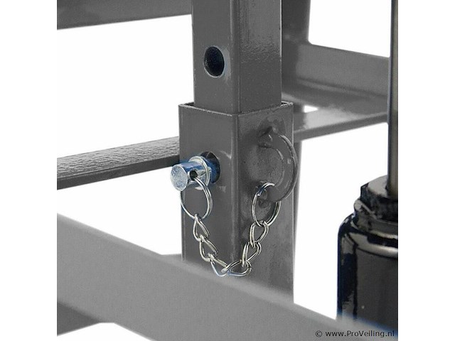 2 oprijplaten in hoogte verstelbaar met ingebouwde hydraulische krik max. 2000kg - afbeelding 4 van  4