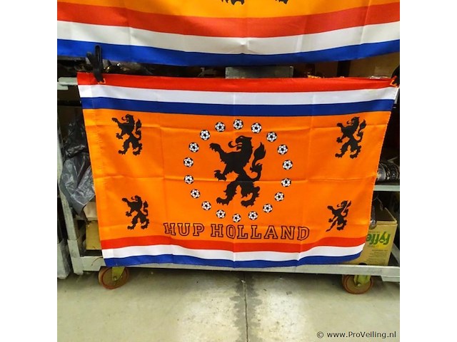 2 oranje vlaggen - afbeelding 3 van  3