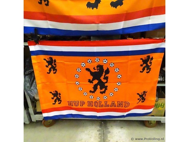 2 oranje vlaggen - afbeelding 3 van  3
