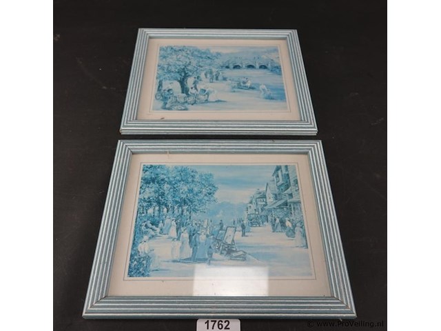 2 oude drukken - afbeelding 1 van  5