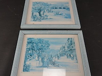 2 oude drukken - afbeelding 1 van  5