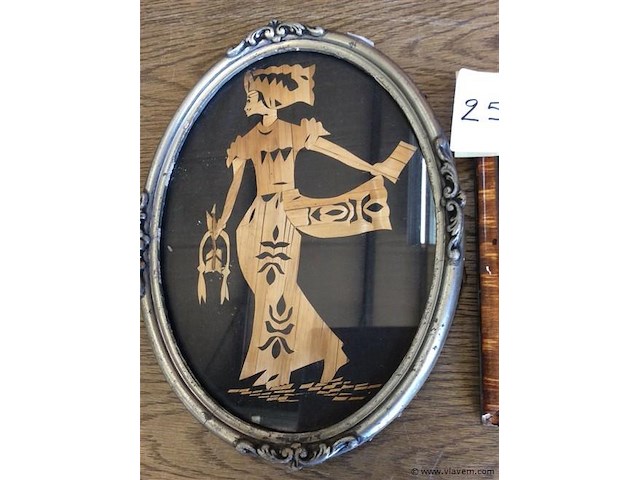 2 oude kadertjes - afbeelding 2 van  3