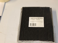 2 pak van 200 papieren rietjes in kr 49 - afbeelding 2 van  5