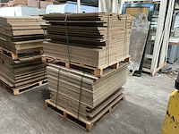 2 pallets spaanplaat 125m2 - afbeelding 2 van  2