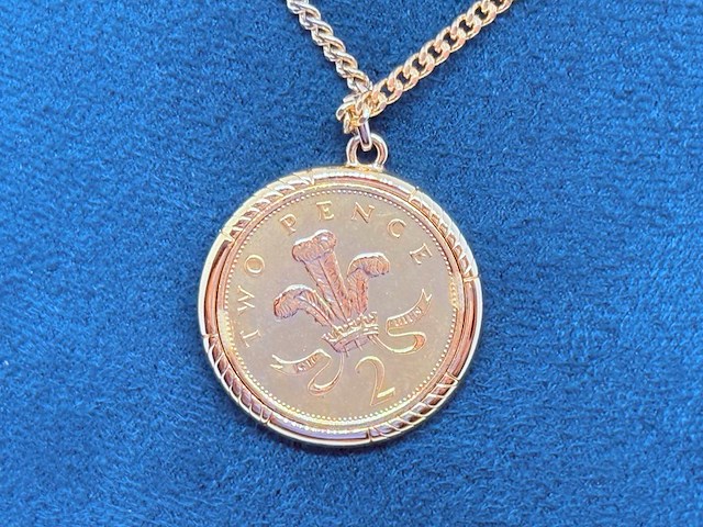 2 pence coin collier - elisabeth ii 1991 - afbeelding 5 van  5