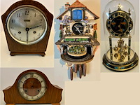 2 penduleklokken, tafelklok en treinklok - afbeelding 1 van  27