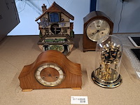 2 penduleklokken, tafelklok en treinklok - afbeelding 12 van  27