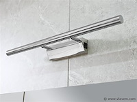 2-persoons badkamermeubel 120 cm natural hout decor - incl. kranen - afbeelding 52 van  56