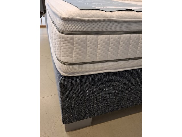 2 persoons boxspring met hoofdbord o.a. van landschoot - afbeelding 10 van  12