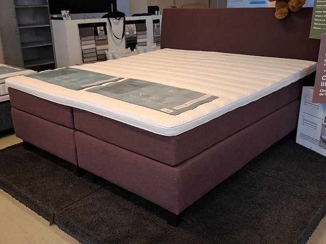 2 persoons boxspring met hoofdbord van landschoot - afbeelding 1 van  11