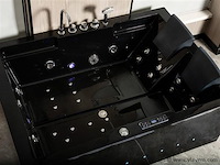 2-persoons massage bad. type kleur zwart. rechtse opstelling. afm.ca. 1700x1200x65 - afbeelding 6 van  10