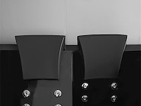 2-persoons massage bad. type kleur zwart. rechtse opstelling. afm.ca. 1700x1200x65 - afbeelding 9 van  10