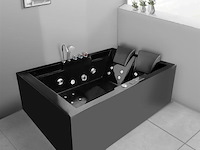 2-persoons massage bad. type kleur zwart. rechtse opstelling. afm.ca. 1700x1200x65 - afbeelding 10 van  10