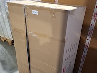 2 persoons scandinavisch bankje linnen, grijs, 2025 - afbeelding 2 van  2