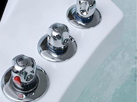 2-persoons whirlpool massagebad - hoekbad 1500x1500x620mm - afbeelding 3 van  4