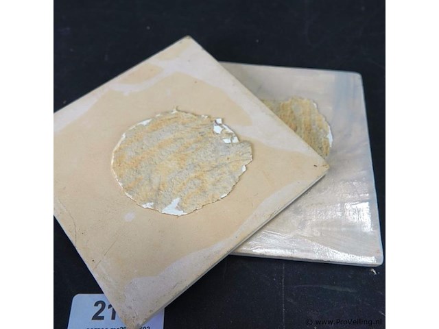 2 porseleinen tegels - afbeelding 5 van  5