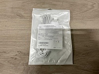 2 port usb oplader en kabels - geschikt voor iphone - afbeelding 1 van  1