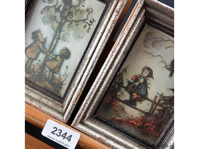 2 prenten in lijst - afbeelding 4 van  5