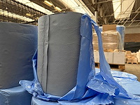 2 rollen industrierol verlijmd blauw 3-laags 36 cm (2 x rol 180 meter in folie) (16x) - afbeelding 5 van  7
