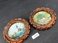 2 ronde lijstjes - afbeelding 2 van  5