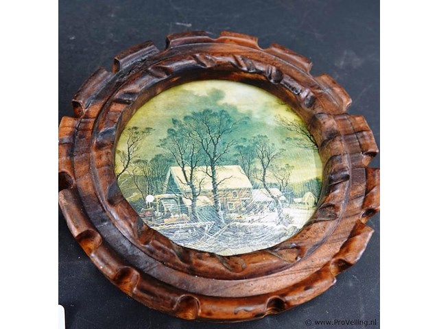 2 ronde lijstjes - afbeelding 4 van  5