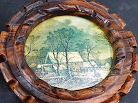 2 ronde lijstjes - afbeelding 4 van  5