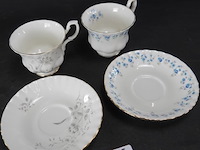 2 royal albert kop en schotel - afbeelding 3 van  5