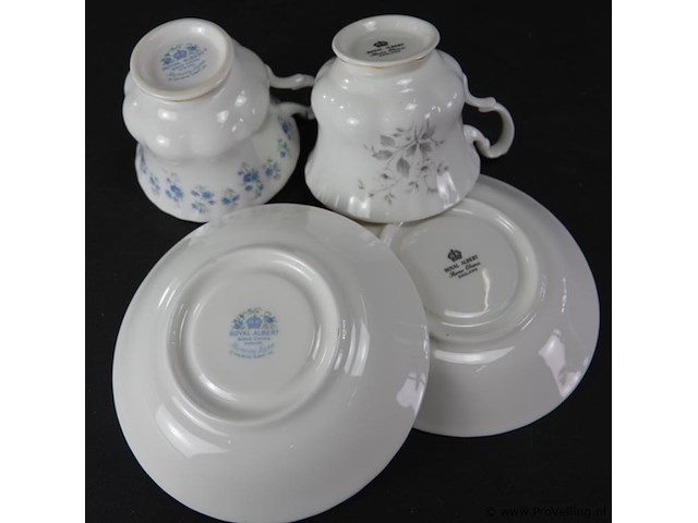 2 royal albert kop en schotel - afbeelding 4 van  5