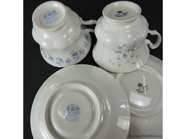 2 royal albert kop en schotel - afbeelding 5 van  5