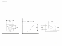 2 sets toiletten + geberit inbouwreservoirs -... - afbeelding 4 van  7
