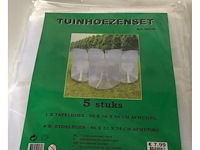 2 sets tuinstoel regenhoezen (5-delig) - afbeelding 1 van  3
